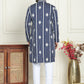 Embroidery and mirror work straight Kurta Set, ( JOKP P 5199 Navy )