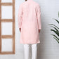 Men's Cotton Striped Kurta Pyjama Set ( JOKP P 5207 P 5207Peach ) [FF] [R-2-3]