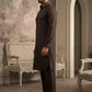 Men's Solid Pathani Kurta with Salwar ( JOKP 5212Coffee S ) [FF] [O-15-16]
