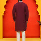 Embroidered Kurta Pyjama For Men ( JOKP P 5220 Purple )