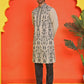 Embroidered & Sequins Kurta Set For Men ( JOKP B-P 5226 Beige )