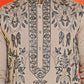 Embroidered & Sequins Kurta Set For Men ( JOKP B-P 5226 Beige )