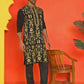 Embroidered & Sequins Kurta Set For Men ( JOKP B-P 5226 Black )