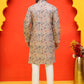 Embroidered Kurta Set For Men ( JOKP P 5227 Cream )