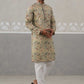 Embroidered Kurta Set For Men ( JOKP P 5227 P 5227Pista ) [FF] [E-3-4]