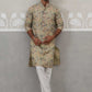 Embroidered Kurta Set For Men ( JOKP P 5227 P 5227Pista ) [FF] [E-3-4]