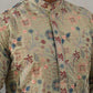 Embroidered Kurta Set For Men ( JOKP P 5227 P 5227Pista ) [FF] [E-3-4]