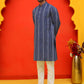 Self Design Cotton Straight Kurta Set ( JOKP P 5232 Blue )
