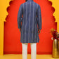Self Design Cotton Straight Kurta Set ( JOKP P 5232 Blue )