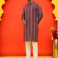 Self Design Cotton Straight Kurta Set ( JOKP P 5232 Maroon )