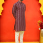 Self Design Cotton Straight Kurta Set ( JOKP P 5232 Maroon )