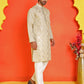 Embroidered & Sequins Kurta Pyjama ( JOKP P 5233 Pista )