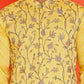 Floral Embroidered Straight Kurta Set ( JOKP P 5236 Yellow )