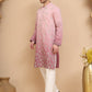 Ombre & Embroidered Kurta Pyjama Set ( JOKP P 5257 Pink )