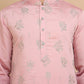 Ombre & Embroidered Kurta Pyjama Set ( JOKP P 5257 Pink )