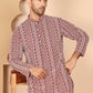 Embroidered Cotton Kurta with Churidar ( JOKP P 5264 P 5264Maroon ) [FF] [O-10]
