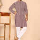Embroidered Cotton Kurta with Churidar ( JOKP P 5264 P 5264Maroon ) [FF] [O-10]