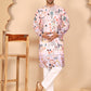 Multicolor Printed Kurta Pyjama with Artistic Design ( JOKP P 5272 P 5272 Peach ) [FF] [C-12]