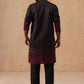 Men’s Ombre Kurta with Pyjama (JOKP B-P 5291 Black )