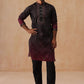Men’s Ombre Kurta with Pyjama (JOKP B-P 5291 Black )