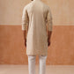Men’s Festive Kurta Set with Intricate Embroidery ( JOKP P 5293 P 5293Golden ) [FF] [ I2 ]