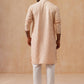 Men’s Festive Kurta Set with Intricate Embroidery ( JOKP P 5293 P 5293Peach ) [FF] [ I2 ]