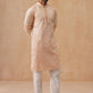 Men’s Festive Kurta Set with Intricate Embroidery ( JOKP P 5293 P 5293Peach ) [FF] [ I2 ]