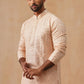 Men’s Festive Kurta Set with Intricate Embroidery ( JOKP P 5293 P 5293Peach ) [FF] [ I2 ]