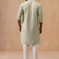 Men’s Festive Kurta Set with Intricate Embroidery ( JOKP P 5293 P 5293Sea-Green ) [FF] [ I2 ]