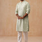 Men’s Festive Kurta Set with Intricate Embroidery ( JOKP P 5293 P 5293Sea-Green ) [FF] [ I2 ]