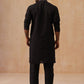 Men’s Silk Blend Embroidered Kurta Pyjama Set ( JOKP B-P 5296 B-P 5296Magenta )
