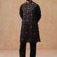 Men’s Silk Blend Embroidered Kurta Pyjama Set ( JOKP B-P 5296 B-P 5296Magenta )