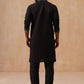 Men’s Silk Blend Embroidered Kurta Pyjama Set ( JOKP B-P 5296 B-P 5296Peacock )