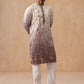 Men’s Ombre Kurta with Pyjama (JOKP P 5298 Purple ) [FF] [E-10-9]