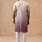 Men’s Ombre Kurta with Pyjama (JOKP P 5298 Purple ) [FF] [E-10-9]