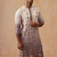 Men’s Ombre Kurta with Pyjama (JOKP P 5298 Purple ) [FF] [E-10-9]