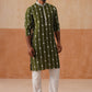 Classic Embroidered Kurta Pyjama Set ( JOKP P 5299 P 5299Olive ) [FF] [O-8]