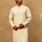 Men Embroidered Viscose Rayon Kurta with Pyjama ( JOKP P 5305Beige )
