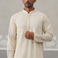 Men Embroidered Viscose Rayon Kurta with Pyjama ( JOKP P 5305 P 5305Cream ) [FF] [E-7-8]