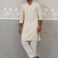 Men Embroidered Viscose Rayon Kurta with Pyjama ( JOKP P 5305 P 5305Cream ) [FF] [E-7-8]