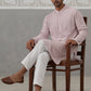 Men Embroidered Viscose Rayon Kurta with Pyjama ( JOKP P 5305 P 5305Peach ) [FF] [E-7-8]