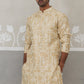 Designer Silk Blend Kurta Pyjama for Men ( JOKP P 5309 P 5309Golden ) [FF] [A-1-4]