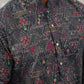 Printed and Emrbroidered Kurta Pyjama Set ( JOKP P 5314Grey ) [FF] [C-10]