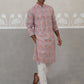 Printed and Emrbroidered Kurta Pyjama Set ( JOKP P 5314Multi ) [FF] [C-10]