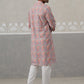Printed and Emrbroidered Kurta Pyjama Set ( JOKP P 5314Multi ) [FF] [C-10]