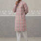Printed and Emrbroidered Kurta Pyjama Set ( JOKP P 5314Multi ) [FF] [C-10]