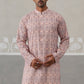 Printed and Emrbroidered Kurta Pyjama Set ( JOKP P 5314 P 5314Peach ) [FF] [C-10]