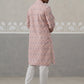 Printed and Emrbroidered Kurta Pyjama Set ( JOKP P 5314 P 5314Peach ) [FF] [C-10]
