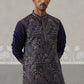 Traditional Embroidered Kurta for Men ( JOKP P 5318 P 5318Navy ) [FF] [A-6-7]