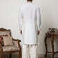 Traditional Embroidered Kurta with Korean Pants